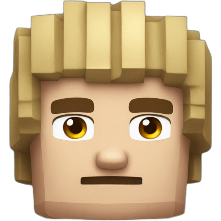 Steve from Minecraft  emoji