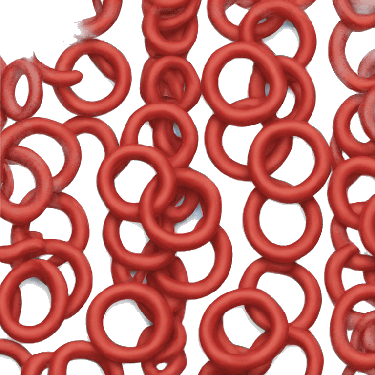 Red loop emoji