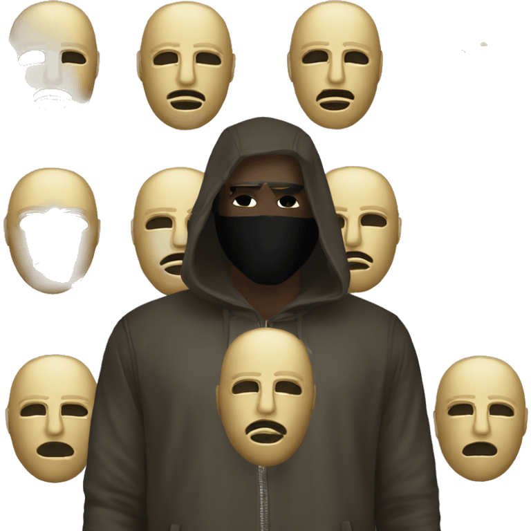 Yeezus masks emoji