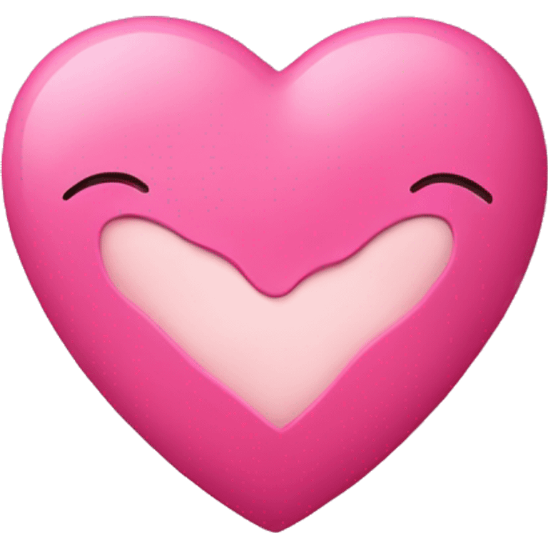 cute pink heart emoji