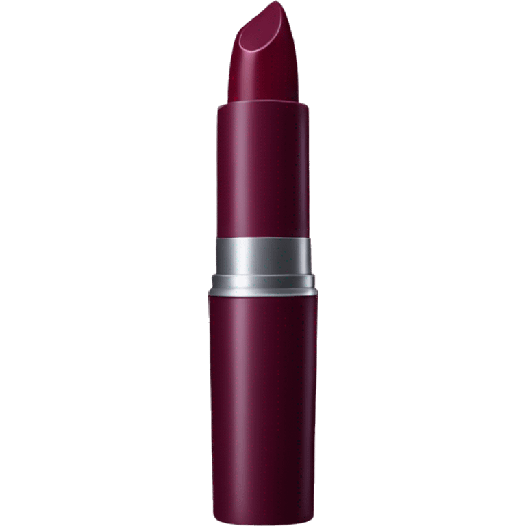 a burgundy lipstick stick emoji