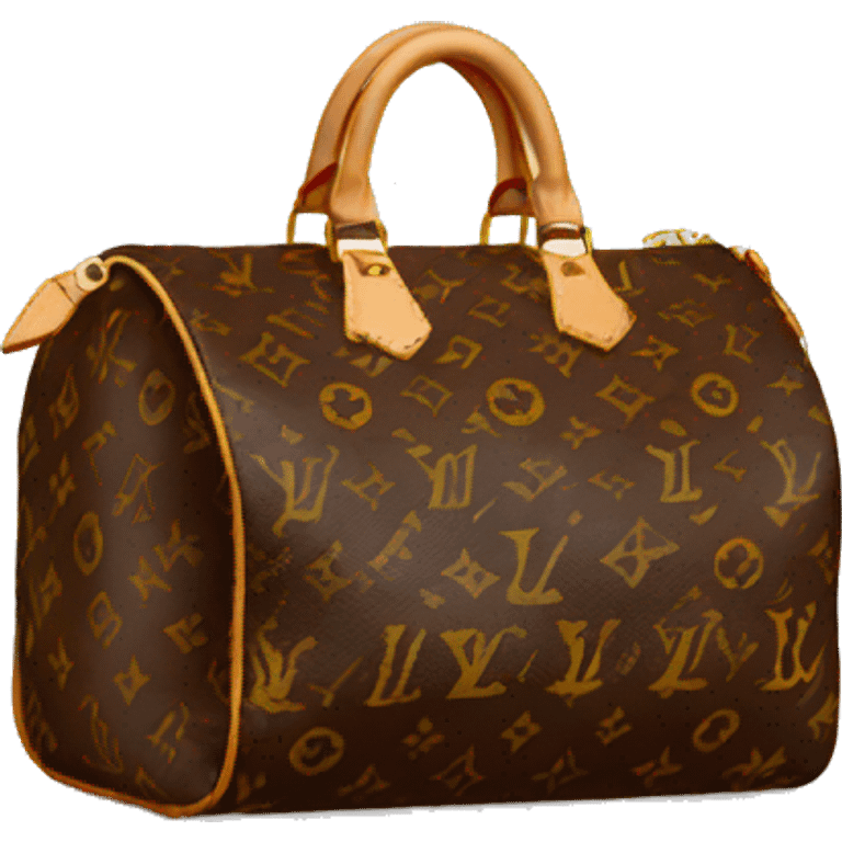 Louis Vuitton speedy emoji