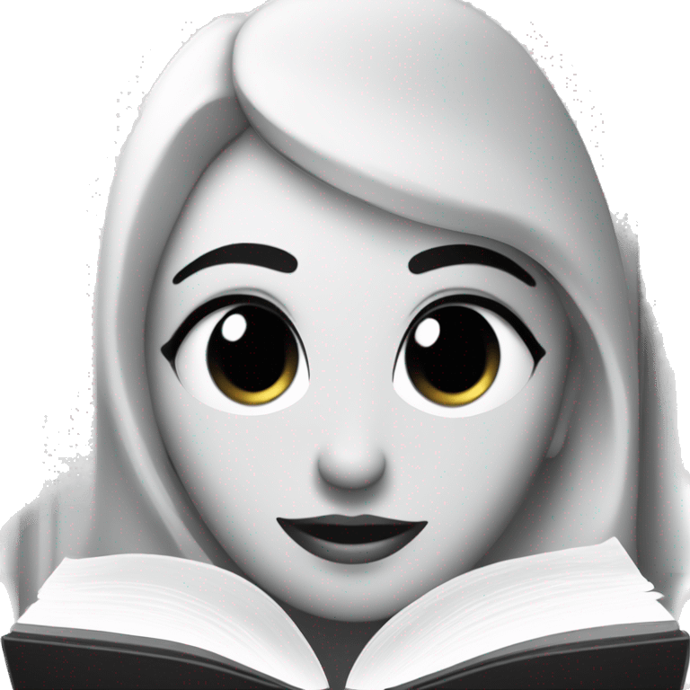 A book in black and white with the cover having written the text "vidya" emoji