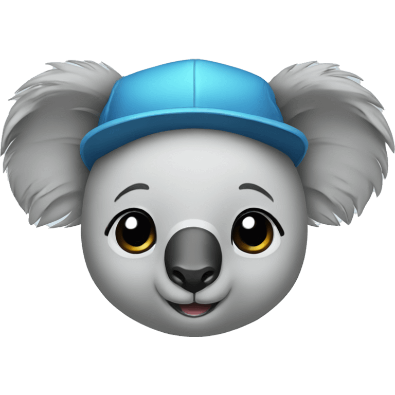 koala cute hat emoji