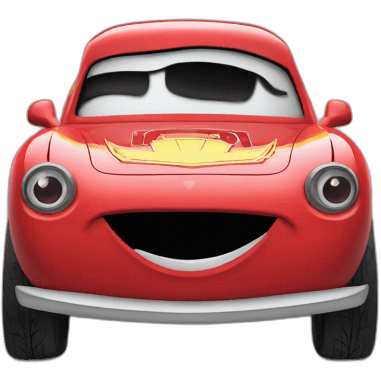 Flash McQueen cars emoji