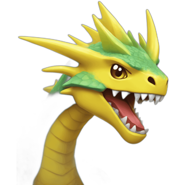 Pokémon Drago feu emoji