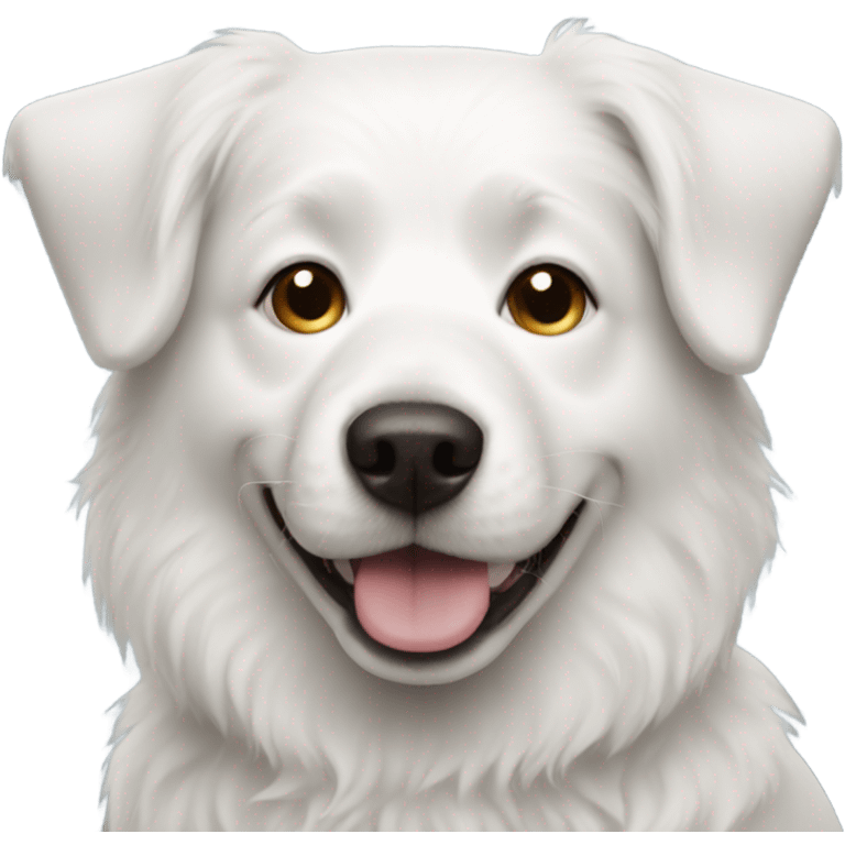 White dog emoji