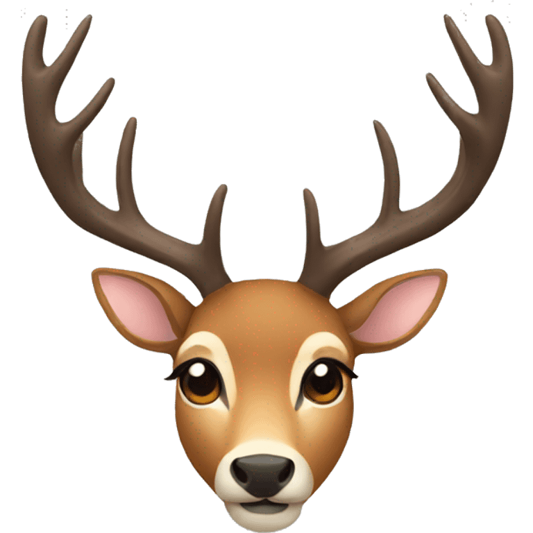 deer face  emoji