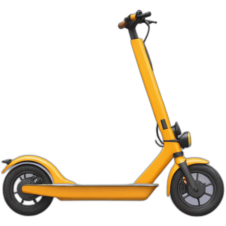 E scooter with color code 311c emoji