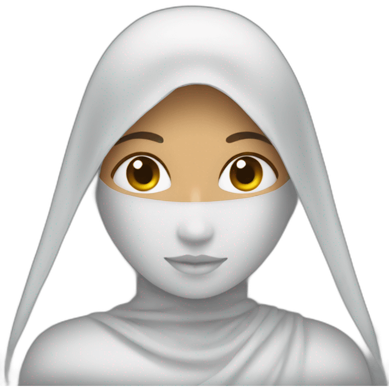 a woman wearing a veil emoji