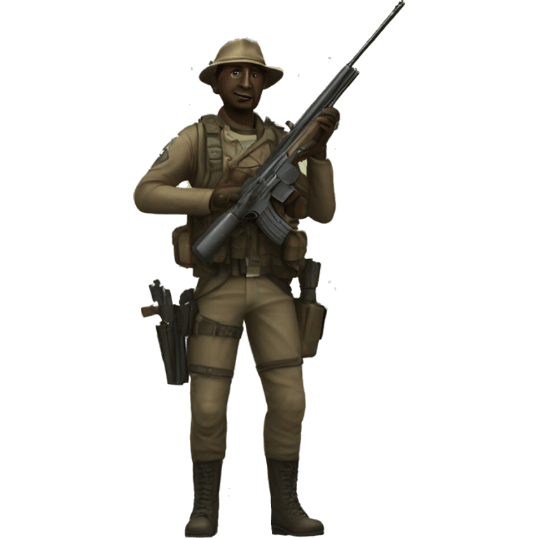 NCR ranger veteran with a sniper emoji