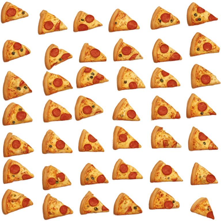 Sad pizza emoji