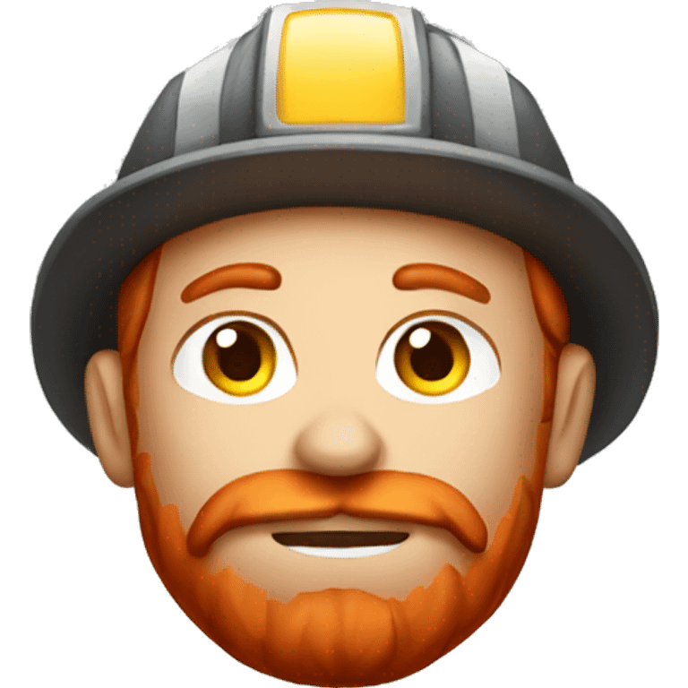 red head miner emoji