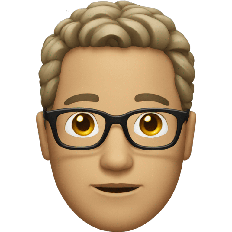 men with glases emoji