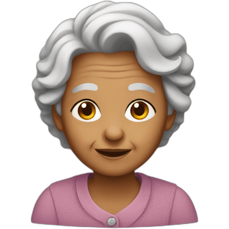 old grandmother emoji