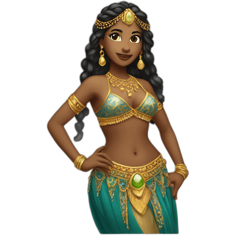 belly dancer emoji