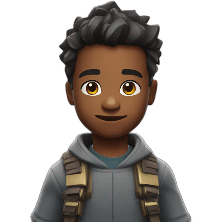 Fortnite kid emoji