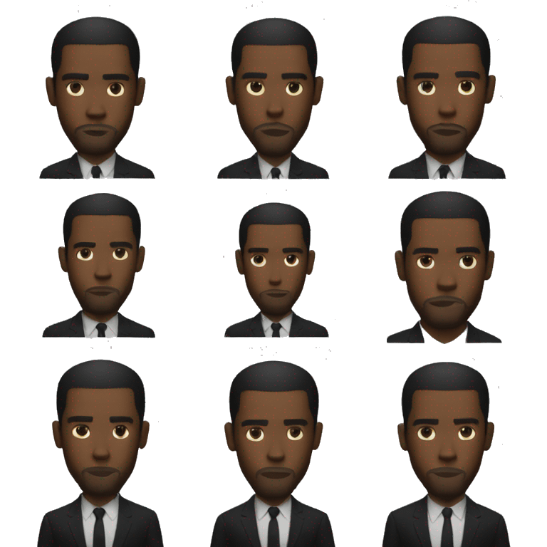 Frank ocean in men in black  emoji