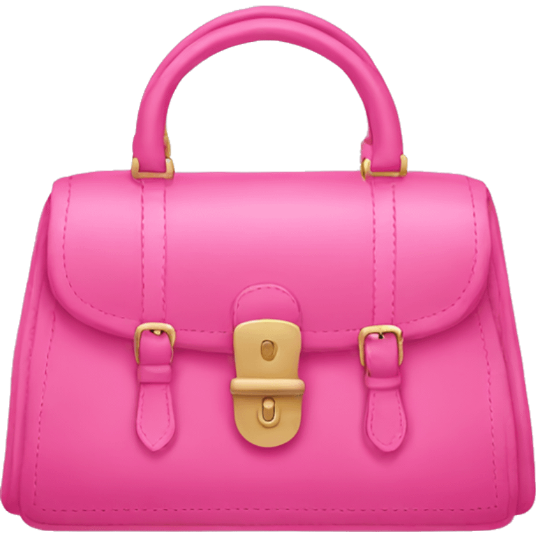 pink handbag emoji