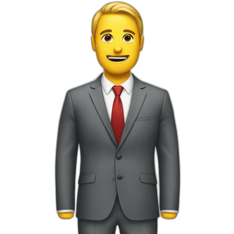 suit miscle emoji