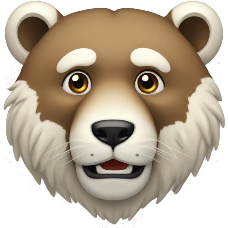 Winkender Eisbär  emoji