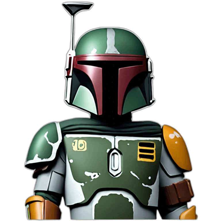 Boba Fett, Pixar Style emoji