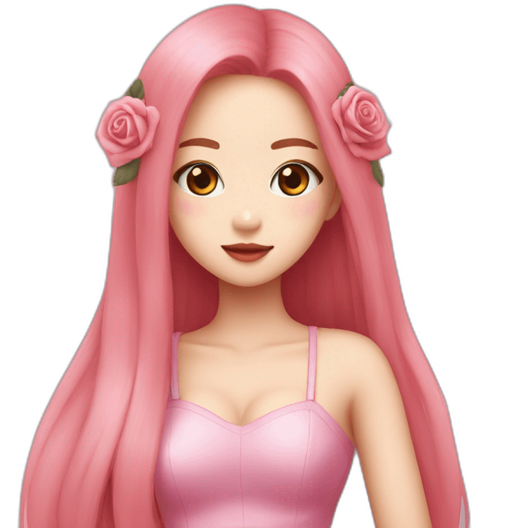 Rose de Blackpink emoji