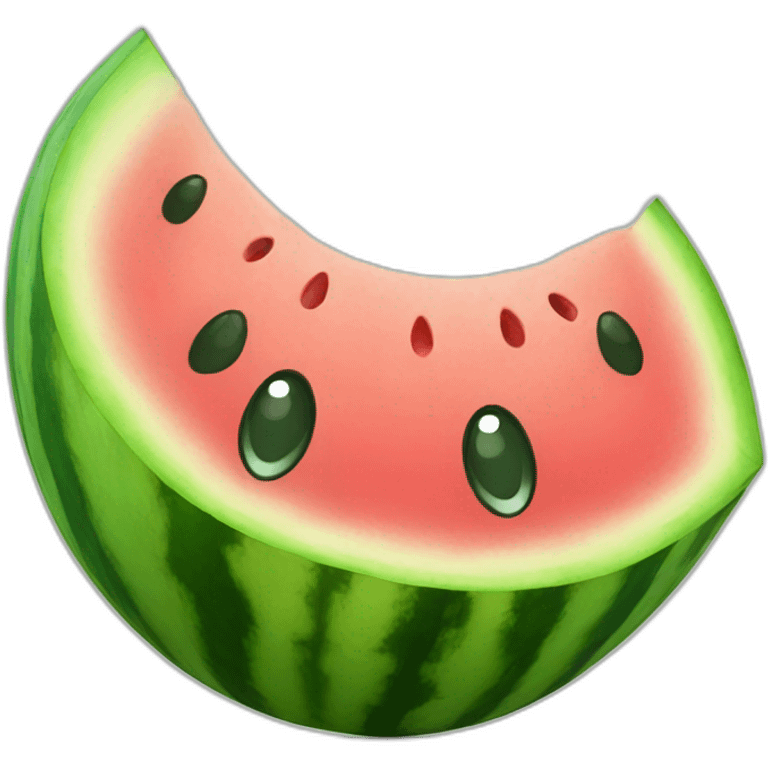 cute watermelon emoji