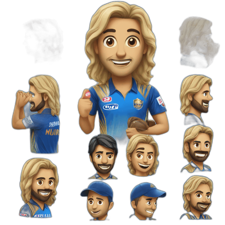 Mumbai indians  emoji