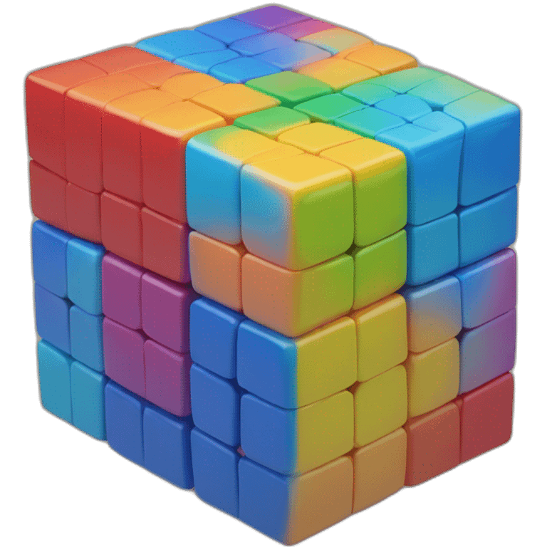 Rubiks cube emoji