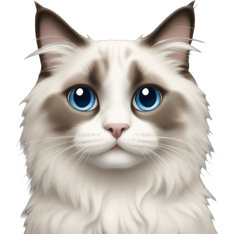 Ragdoll cat emoji