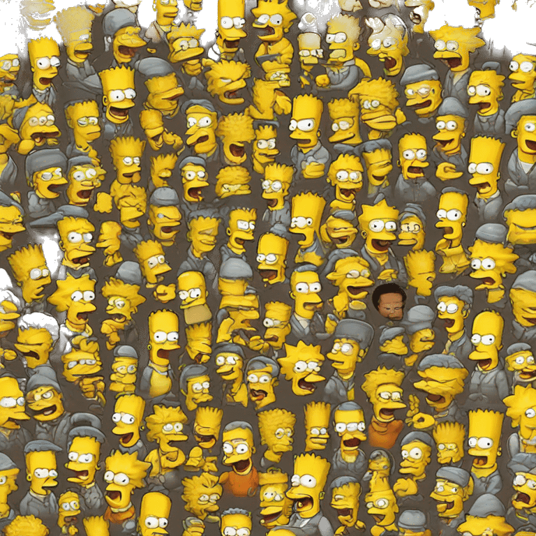 The simpsons basic stickers emoji