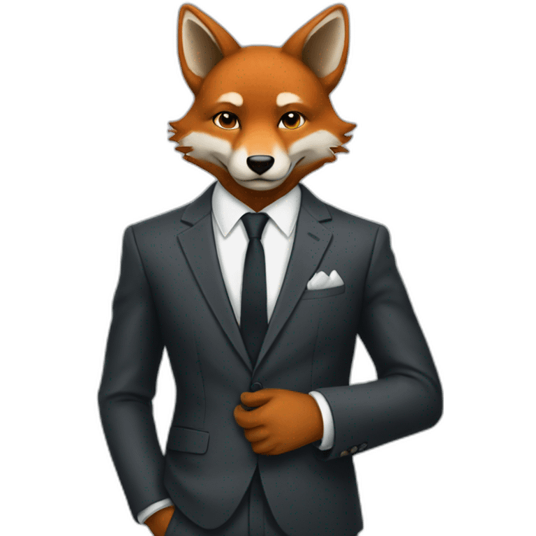 renard in suits emoji