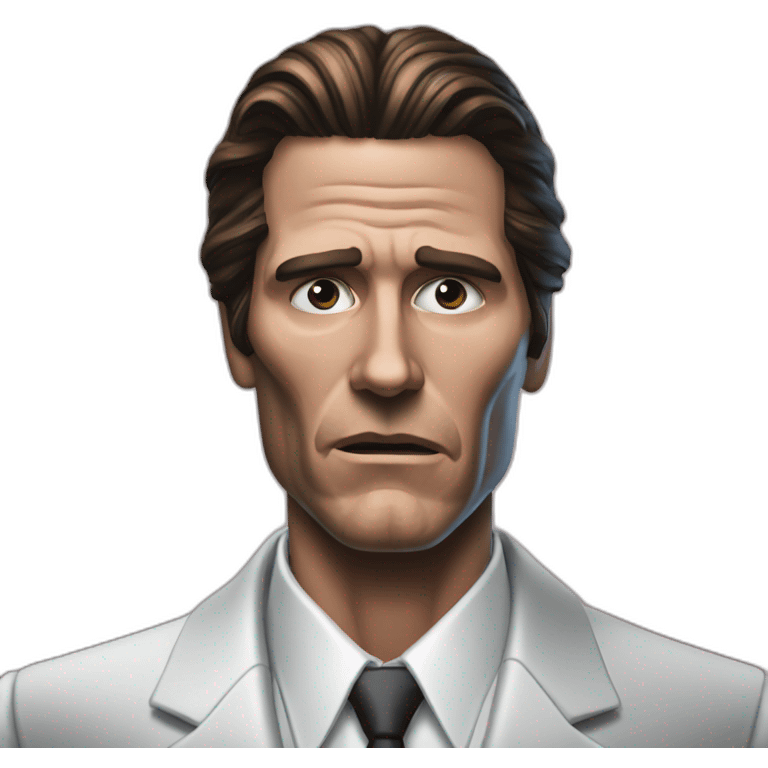 Sad Patrick Bateman  emoji