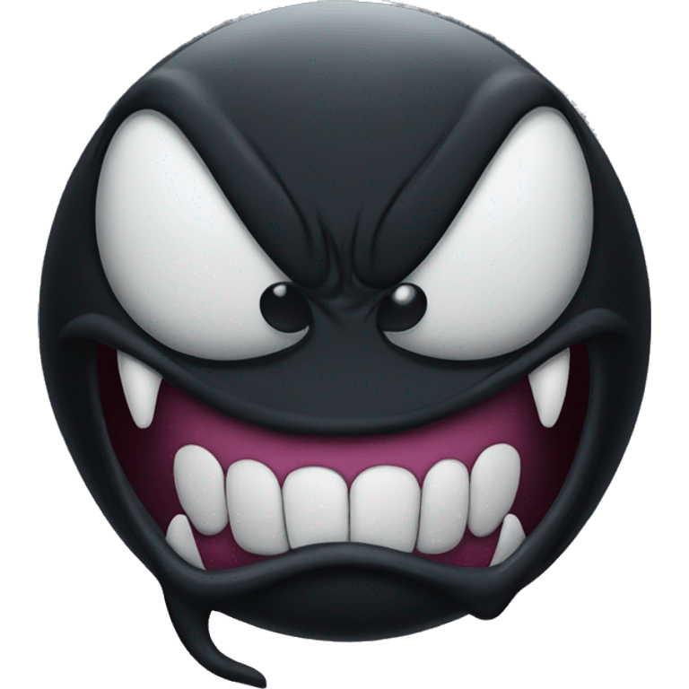 Venom face emoji