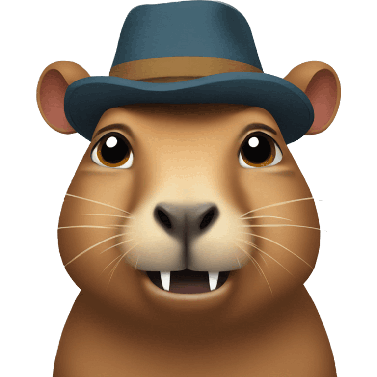 Angry capybara emoji