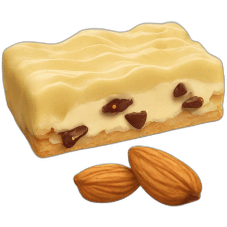 Turrón de Jijona con almendras y niel emoji