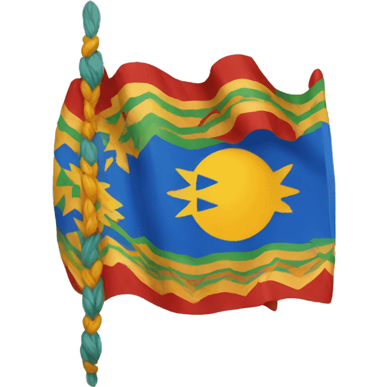 Drapeau kabyle emoji