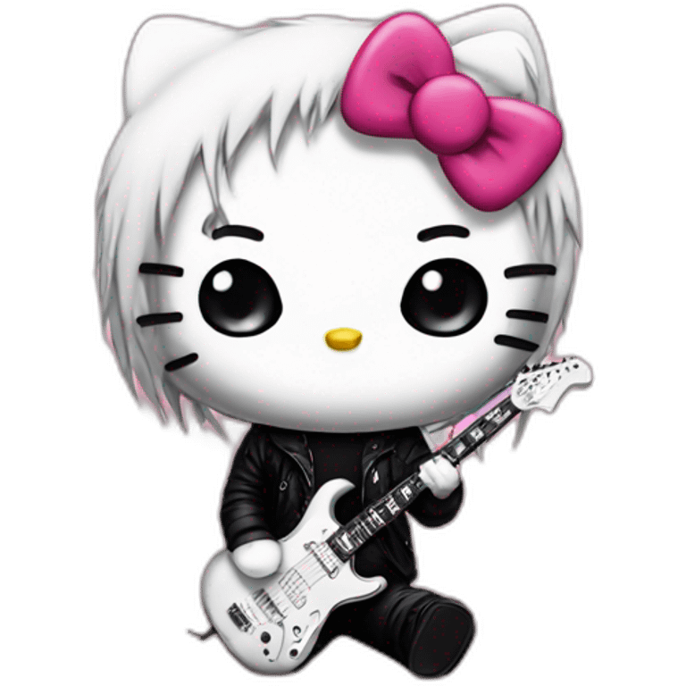 hello kitty emo emoji