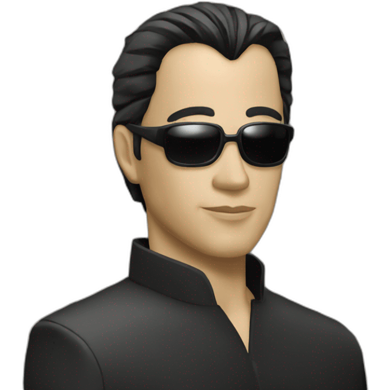 neo of matrix emoji