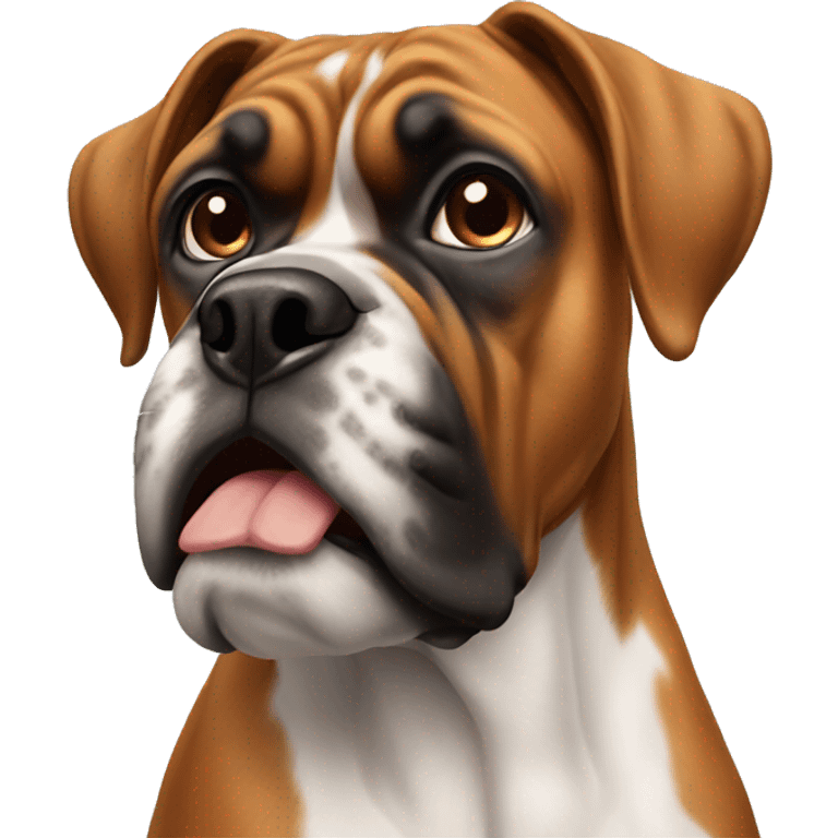 boxer dog emoji