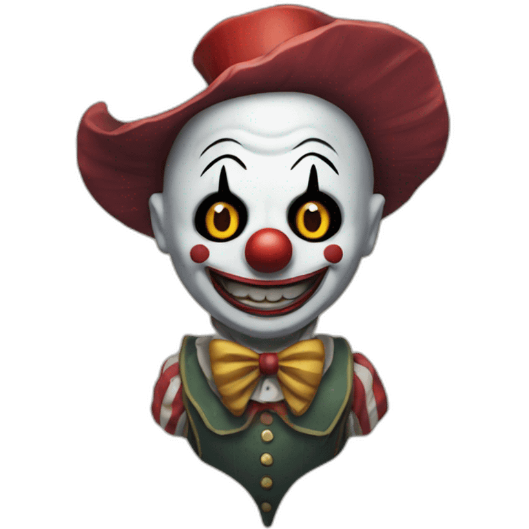 COD Ghost As A Clown emoji