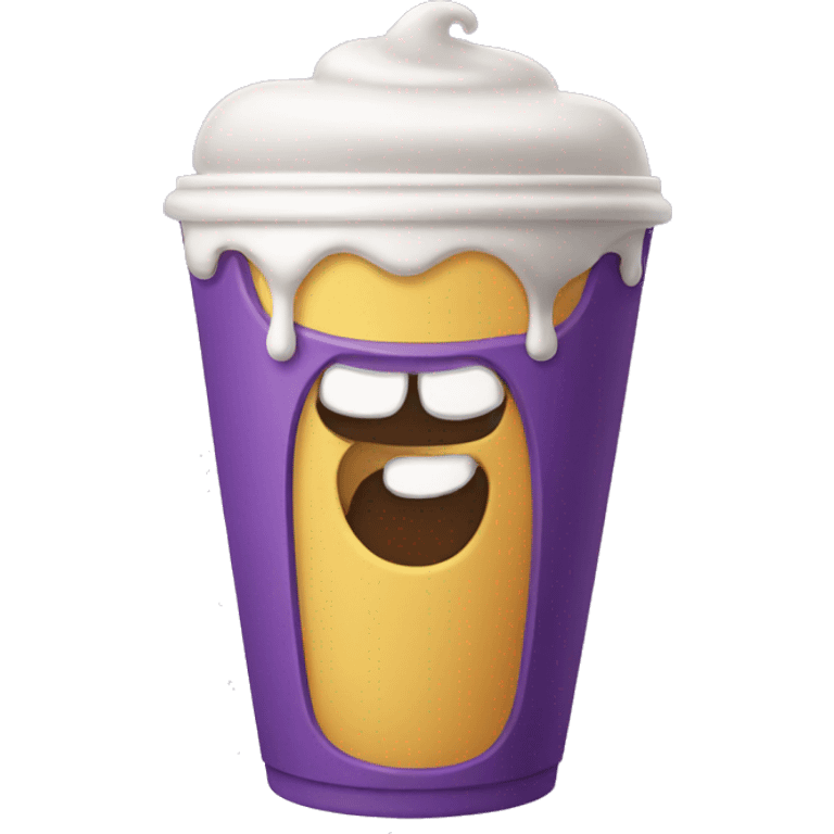 Grimace shake emoji