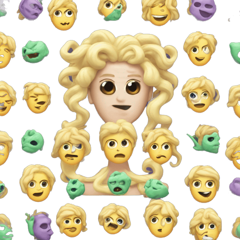 creame una medusa con colores pasteles  emoji