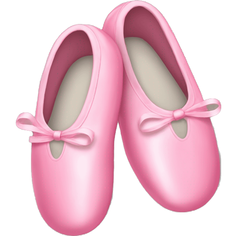 Pink ballet slippers emoji