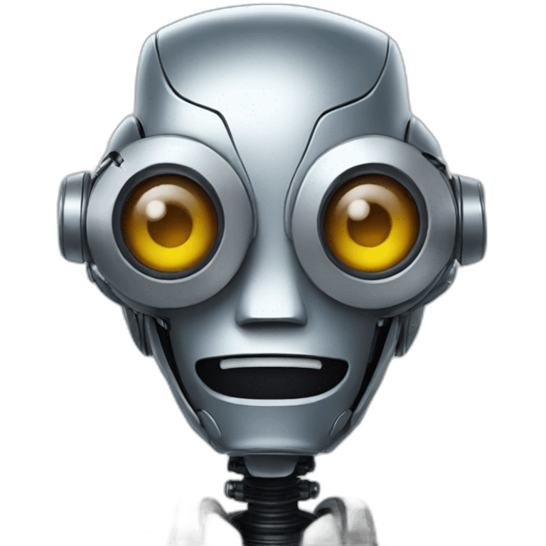 zany robot emoji