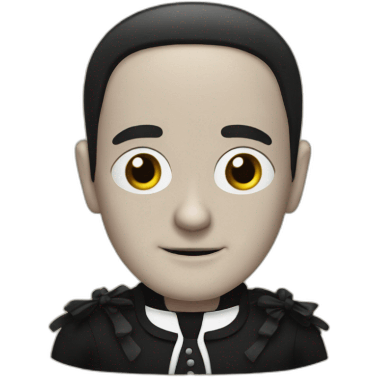 Wenesday addams emoji