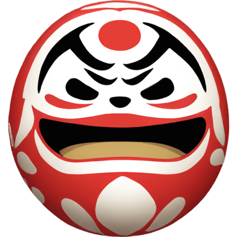 Daruma doll emoji