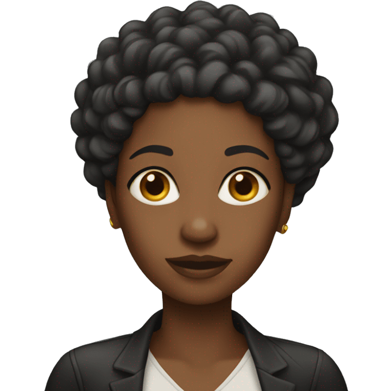 black woman emoji