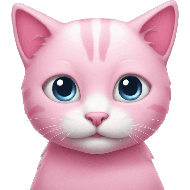 pink kitty emoji